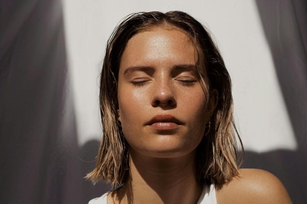 femme au soleil