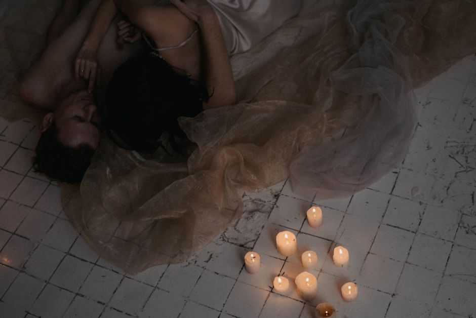 Couple soirée romantique